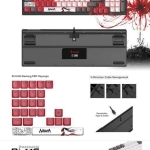 A4tech Bloody S98 Naraka, RGB, Red switch, Black