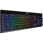 Corsair Gaming K57 RGB Wireless Gaming Keyboard with SLIPSTREAM WIRELESS Technology, Backlit RGB LED, Black (NA)