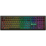 COUGAR PURI RGB Red Switches Mechanical Gaming Keyboard,N-key rollover(USB mode support),Key Backlight White LED,1000Hz/1ms Polling rate,Steel/Plastic,Magnetic Protective cover,1.8m Braided