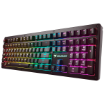 COUGAR PURI RGB Red Switches Mechanical Gaming Keyboard,N-key rollover(USB mode support),Key Backlight White LED,1000Hz/1ms Polling rate,Steel/Plastic,Magnetic Protective cover,1.8m Braided