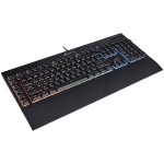 CORSAIR K55 RGB Keyboard, Backlit RGB LED, 6 Marco Keys (US)