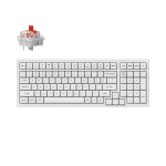 Keychron K4 Pro White Hot-Swappable Full-Size K Pro Red Switch White LED