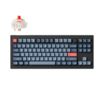 Keychron V3 Max QMK, Carbon Black, Gateron Jupiter Red Switch, RGB Backlight