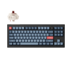 Keychron V3 Max QMK, Carbon Black, Gateron Jupiter Brown Switch, RGB Backlight