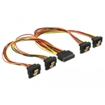 DeLock cable Power SATA - 4 x SATA 15 Pin, 30cm