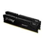 Памет Kingston FURY Beast Black 64GB (2x32GB) DDR5 6400MHz CL32 - XMP