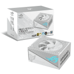 Захранване ASUS ROG Strix 1000W 80+ Gold Aura White Edition, ATX 3.0, PCIe 5.0 Ready