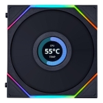Lian Li UNI FAN TL Reverse LCD 120mm - Black