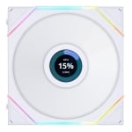Lian Li UNI FAN TL Reverse LCD 140mm - White