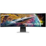 Monitor LED Samsung LS49CG950SUXDU Odyssey G95SC, 49 inch DQHD Curved 1800R 32:9 (5120x1440) QD-OLED 240Hz, 250 cd/m2, 1000000:1, 1xDP, 1xHDMI, 1xUSB Type-C, Speakers 2x5W, 3x USB, Tilt, Height