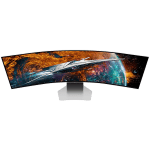 Monitor LED Samsung LS49CG950SUXDU Odyssey G95SC, 49 inch DQHD Curved 1800R 32:9 (5120x1440) QD-OLED 240Hz, 250 cd/m2, 1000000:1, 1xDP, 1xHDMI, 1xUSB Type-C, Speakers 2x5W, 3x USB, Tilt, Height