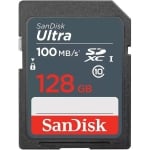 SANDISK Ultra SDXC 128GB, Class 10 UHS-I, 100 Mb/s