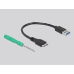Delock 42027, For mSATA SSD, USB