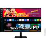 Монитор Samsung LS32BM700UPXEN M70B Smart, 32 inch UHDFlat 16:9 (3840x2160) VA 60Hz, 300 cd/㎡, 3000:1, 4ms, 178/178, 2xHDMI, 2xUSB 2.0, 1x USB-C, 2x5W, Remote, Tizen, Tilt, VESA 100x100, 2Y