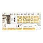 Delock card PCI Express x16 (x1 / x4 / x8) for M.2 NVMe M.2 Key M, RGB LED