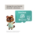 SanDisk for Nintendo Switch, microSDXC UHS-I, 512GB, Up to 100MB/s
