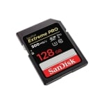 SANDISK Extreme PRO SDXC, 128GB, UHS-II, Up to 300 MB/s