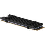 AXAGON CLR-M2L3 passive - M.2 SSD, 80mm SSD, ALU body, silicone thermal pads, height 3mm