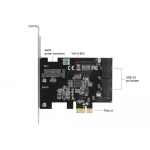 Delock, PCI Express x1 to USB 3.0 Pin Header