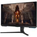 Монитор Samsung LS28BG700EPXEN Odyssey G70B, 28 inch UHD FLAT 16:9 (3840x2160) IPS 144Hz, 300 cd/㎡, 1000:1, HDR400, 1ms (GTG), 178/178, FS, 1xDP 2xHDMI, 1xUSB 3.0 , 3.5 Jack,