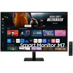 Monitor LED Samsung LS32DM702UUXDU SMART M70D, 32 inch UHD FLAT 16:9 (3840x2160) VA 60Hz, 300 cd/m2, 3000:1, HDR10, 4ms, 178/178, 2xHDMI, USB-C, Remote control, Speakers 5Wx2, Tilt/HeightAdj, 2Y