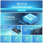 TP-Link Archer AX55, AX3000, Wi-Fi 6, Dual-Band Gigabit