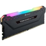 Памет Corsair DDR4, 3200MHz 64GB 4x16GB DIMM, Unbuffered, 16-20-20-38, XMP 2.0, VENGEANCE RGB PRO Black Heatspreader, RGB LED, 1.35V, EAN:0840006623311
