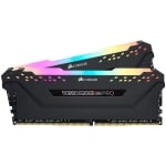 Памет Corsair 32GB (2 x 16GB) DDR4 DRAM 3200MHz C16-18-18-36 Vengeance RGB PRO Memory Kit - Black