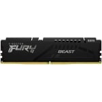 Памет Kingston 32GB 5200MT/s DDR5 CL40 DIMM FURY Beast Black XMP, EAN: 740617326543