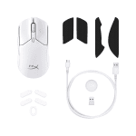 HyperX Pulsefire Haste 2 Mini, Wireless, RGB, USB, White