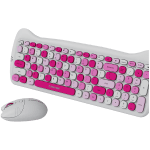 CANYON HSET-W6 Keyboard+Mouse Kitty Edition AAA+АА Wireless Pink