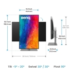 Монитор BenQ PD3225U - 32 inch 3840x2160, 60Hz, Wide IPS, HDR10