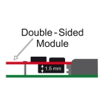 Delock PCI Express x1 - 2 x internal M.2 Key B 110 mm, Low Profile Form Factor