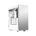 Кутия Fractal Design Define 7 Compact Tempered Glass, ATX, White