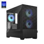 Кутия Fractal Design Pop Mini Air RGB Tempered Glass, mATX, Black