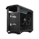 Кутия Fractal Design Torrent Nano Tempered Glass, mITX, Black