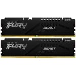 Памет Kingston 64GB 6000MT/s DDR5 CL30 DIMM (Kit of 2) FURY Beast Black XMP, EAN: 740617343380