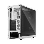 Кутия Fractal Design Focus 2 Tempered Glass, ATX, White
