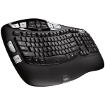 LOGITECH Wave Bluetooth ergonomic keyboard - GRAPHITE - US INT'L