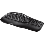 LOGITECH Wave Bluetooth ergonomic keyboard - GRAPHITE - US INT'L
