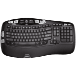 LOGITECH Wave Bluetooth ergonomic keyboard - GRAPHITE - US INT'L