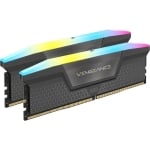 Памет Corsair DDR5, 5600MT/s 32GB 2x16GB DIMM, 36-36-36-76, AMD EXPO, VENGEANCE RGB DDR5 Cool Grey Heatspreader, RGB LED, 1.25V