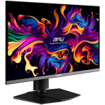MSI MPG 271QRX QD-OLED Gaming Monitor, 27 inch 360Hz, WQHD (2560x1440) 16:9, QD-OLED Anti-Reflection, 0.03ms, 250nits, 1500000:1, 178°/178°, AMD FreeSync Premium Pro, Adjustable Stand, 1x DP, 2x