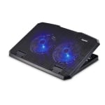 Hama cooling laptop stand Black Metal, 40 cm (15.6"), 126806