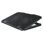Hama cooling laptop stand Black Metal, 40 cm (15.6"), 126806