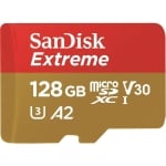SANDISK Extreme microSDXC, 128GB, SD Adapter