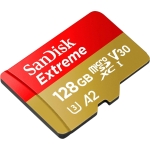 SANDISK Extreme microSDXC, 128GB, SD Adapter