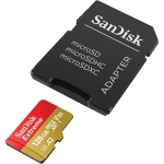 SANDISK Extreme microSDXC, 128GB, SD Adapter
