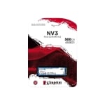 SSD диск KINGSTON NV3 500GB M.2-2280 Gen4 NVMe SSD