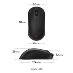 ZOWIE U2, 2.4G, Black